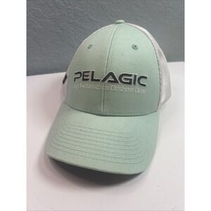 Pelagic Fishing Company High Performance Offshore Gear Lite Mint Snapback Hat
